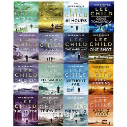 Jack Reacher Series Lee Child 16 Books Collection Set NEW The Affair, Without Fai