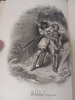 James Fenimore Cooper's Works antique 4 Volumes of 10 vol set Collier 1891