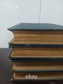 James Fenimore Cooper's Works antique 4 Volumes of 10 vol set Collier 1891