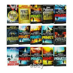 James Patterson Private Series 1-15 Books Collection Set-Young Adult Paperback