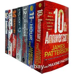 James Patterson Womens Murder Club Series 10-16 Book Collection 7 Books Set