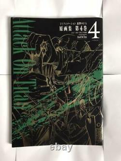 Japan Anime Attack on Titan / Shingeki No Kyojin Art Book Complete Set vol. 1-5