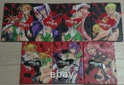 Japanese Language Full Color Version HIGHSCHOOL OF THE DEAD 1-7 Set Manga