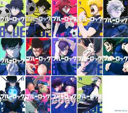 Japanese Manga Boys Comic Book BLUELOCK BLUE LOCK 1-14 set Shonen Magazine DHL