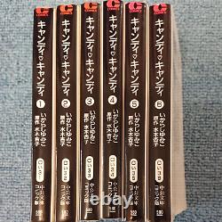 Japanese Manga CANDY CANDY 1 6 Paperback Comic Complete Set Igarashi Yumiko
