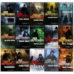 Jim Butcher Dresden Files 15 Book set collection pack