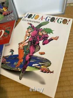 JoJo A-Go! Go JOJO'S BIZARRE ADVENTURE JoJo's 6251 set Art Book JP