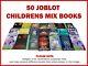 Joblot Wholesale Of 50 New Children's Books Collection Set Reading Educational