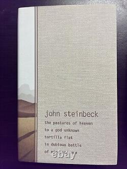 John Steinbeck California Field 4 Book Set Juniper Books