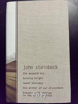 John Steinbeck California Field 4 Book Set Juniper Books