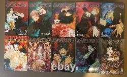 Jujutsu Kaisen English Version Vol. 0-9 Full Set Anime Book Manga New in shrink