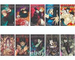 Jujutsu Kaisen Manga Series Set English Collection Vol. 1-10 by Gege Akutami NEW