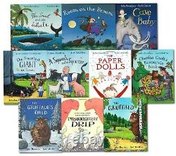 Julia Donaldson Picture Book Collection 10 Books Set The Gruffalo Child Cave Bab