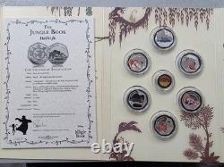 Jungle Book 2.25g 24ct Gold + silver plated Coin Set Disney Collection