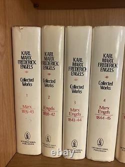 KARL MARX FREDERICK ENGELS, COLLECTED WORKS, Book Set, Volumes 1-12, Hardcover