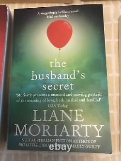 LIANE MORIARTY AUTOGRAPH -Signed! Complete Set Collection X 9 Books. Bulk Lot