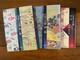 Lot Collection Japanese Patterns Flowers Tattoo Sketch Reference Book Set