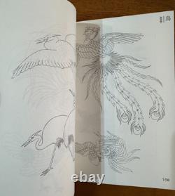 LOT Collection Japanese Patterns Flowers tattoo sketch reference book set