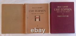 L'Art Egyptien (1st edition) by Jean Capart (1922, 1942) 3-volume set