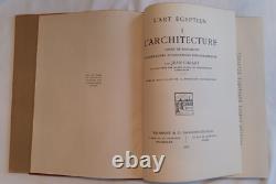 L'Art Egyptien (1st edition) by Jean Capart (1922, 1942) 3-volume set