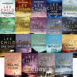 Lee Child Collection Jack Reacher Series 19 Books Set Pack Personal Brand NEW PB
