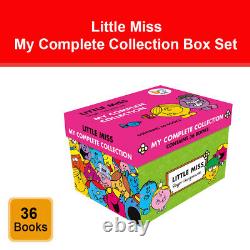 Little Miss My Complete Collection 36 Books Box Set by Roger Hargreaves Pack