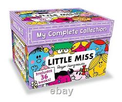 Little Miss My Complete Collection 36 Books Box Set by Roger Hargreaves Pack NEW