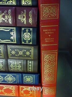 Lot Of 54 Like New The Franklin Library Gold Gilded Leather Hardcover Book Set