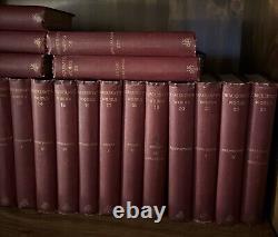 Lot Thackeray's Works 30 Volume Complete Numbered Set William Makepeace Books =