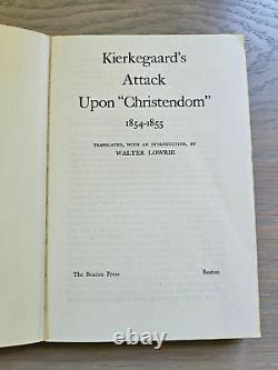 Lot of 10 books by KIERKEGAARD HC 1940-1957