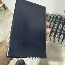 Lot of 19 Heron Classic Books Gold Embellished Hardcover with Bookmarks Nice