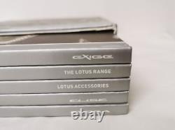 Lotus Brochure Collection 2010 Complete 5 Book Set Evora, Elise, Exige, Range