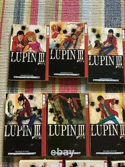 Lupin the Third III English Manga books Complete Set (Volumes 1 14) TokyoPop