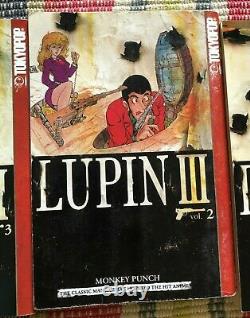 Lupin the Third III English Manga books Complete Set (Volumes 1 14) TokyoPop