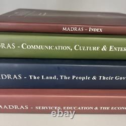 Madras-Chennai- Set of 4 Book Collection Hardback Indian History
