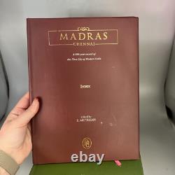 Madras-Chennai- Set of 4 Book Collection Hardback Indian History