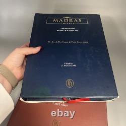 Madras-Chennai- Set of 4 Book Collection Hardback Indian History