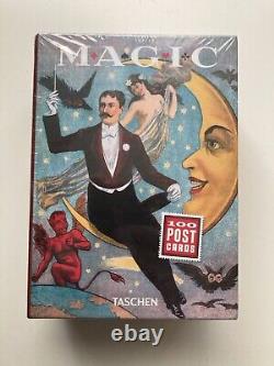 Magic Postcard Set Taschen Golden Age Magic Posters Rare Collectible Sealed