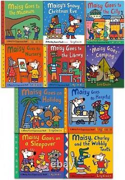 Maisy Mouse First Experiences Collection 10 Books Set in a ZipLock Bag Gift Pack