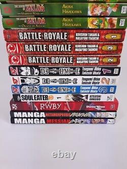 Manga Books Bundle Collection Vampire Knight Deathnote Legend of Zelda SoulEater