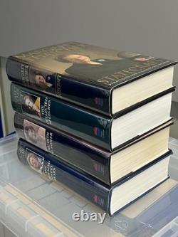 Margaret Thatcher Hand Signed Set Of 4 Books Rare With Collected Speeches