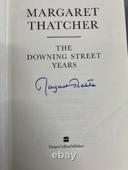 Margaret Thatcher Hand Signed Set Of 4 Books Rare With Collected Speeches