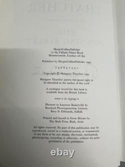 Margaret Thatcher Hand Signed Set Of 4 Books Rare With Collected Speeches