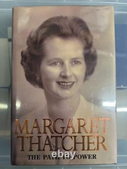Margaret Thatcher Hand Signed Set Of 4 Books Rare With Collected Speeches