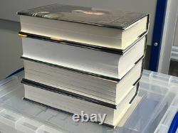 Margaret Thatcher Hand Signed Set Of 4 Books Rare With Collected Speeches