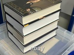 Margaret Thatcher Hand Signed Set Of 4 Books Rare With Collected Speeches