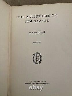 Mark Twain Book Set CLASSIC COLLECTION HARPERS LIBRARY EDITION 10 Hardbacks 1903