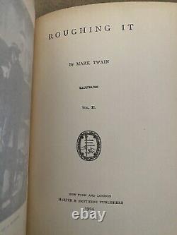 Mark Twain Book Set CLASSIC COLLECTION HARPERS LIBRARY EDITION 10 Hardbacks 1903