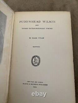 Mark Twain Book Set CLASSIC COLLECTION HARPERS LIBRARY EDITION 10 Hardbacks 1903