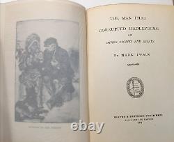 Mark Twain Book Set CLASSIC COLLECTION HARPERS LIBRARY EDITION 11 Hardbacks 1903